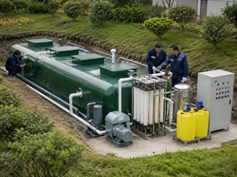 本溪地埋式AAO/MBR生活污水处理设备